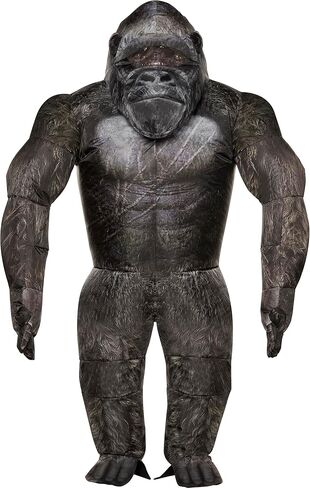 InSpirit Designs Godzilla vs. Kong Adult King Kong Inflatable Costume | Officially Licensed | Theatrical Outfit in Saudi Arabia