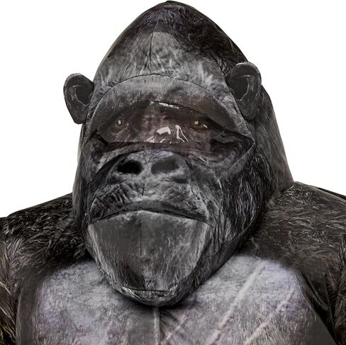 InSpirit Designs Godzilla vs. Kong Adult King Kong Inflatable Costume | Officially Licensed | Theatrical Outfit in Saudi Arabia