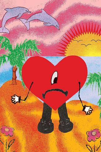 CINEMAFLIX Bunny Poster Verano Wall Art Measures 24 x 36 inches (unframed) in Kuwait