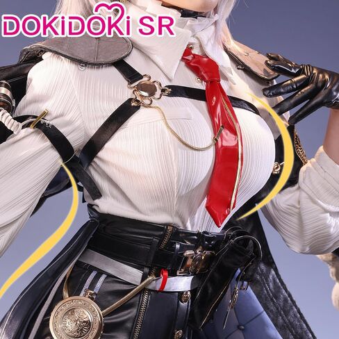 KIRA KIRA Zani Cosplay Cotume Doki-SR Game Wuthering Waves Zani Cosplay Halloween Costume Plus Size in Kuwait