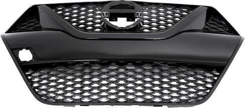 Front Bumper Grille Compatible with 2016-2018 Nissan Maxima Grill Plastic (ABS) Painted Black Replace for 623109DE0A NI1200284 in Saudi Arabia