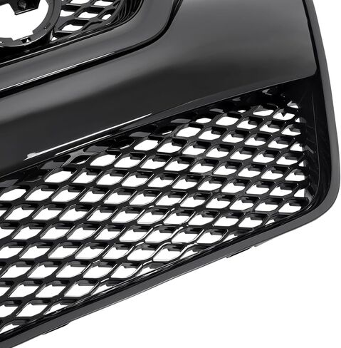 Front Bumper Grille Compatible with 2016-2018 Nissan Maxima Grill Plastic (ABS) Painted Black Replace for 623109DE0A NI1200284 in Saudi Arabia
