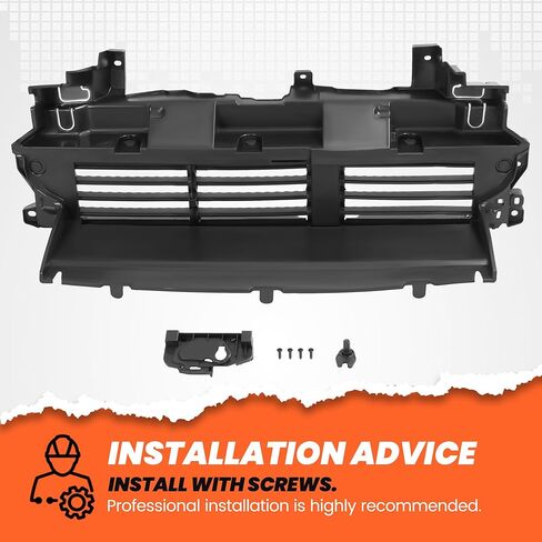 HECASA Active Grille Shutter Radiator Shutter متوافق مع 2020-2022 Honda CR-V مصراع الشبكة البلاستيك الأسود مصراع الهواء 71350TLAA51 HO1206105 in Saudi Arabia