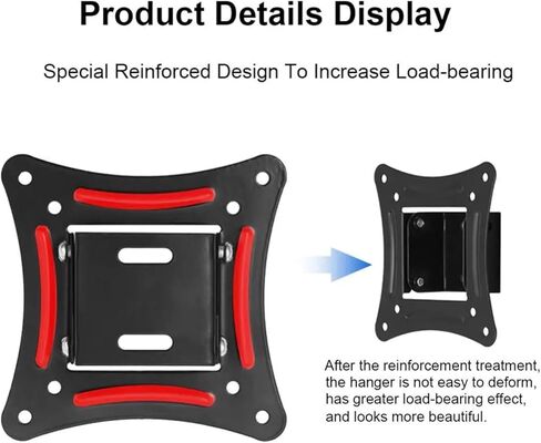 14-26 Inch TV Wall Mount Bracket Fixed Flat Screen TV Frame LED TV Mounting Bracket for LCD Screen Monitor in Saudi Arabia