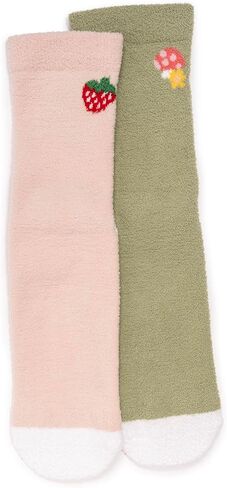MUK LUKS Women's 2-Pack Cozy Compression Gripper Socks in Saudi Arabia
