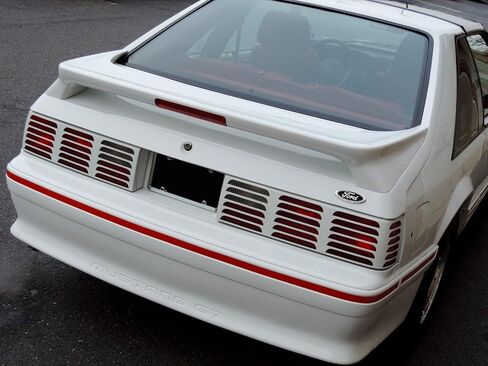 غطاء صندوق السيارة الخلفي الأسود شعار شارة فورد البيضاوية 4 بوصة لـ 1983-1993 موستانج GT LX SVT كوبرا in Kuwait