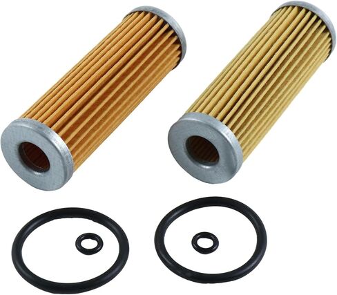 New 2KIT 15231-43560, 1T021-43560, 15231-43562 Fuel Filter with O-Rings Compatible with Kubota Tractors in Saudi Arabia