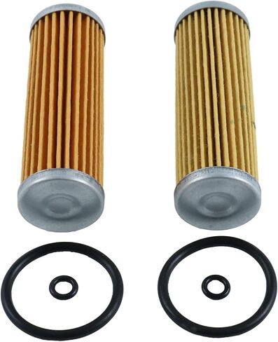 New 2KIT 15231-43560, 1T021-43560, 15231-43562 Fuel Filter with O-Rings Compatible with Kubota Tractors in Saudi Arabia