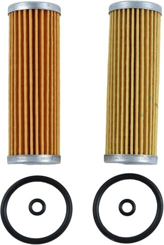New 2KIT 15231-43560, 1T021-43560, 15231-43562 Fuel Filter with O-Rings Compatible with Kubota Tractors in Saudi Arabia