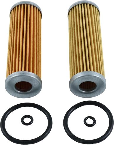 New 2KIT 15231-43560, 1T021-43560, 15231-43562 Fuel Filter with O-Rings Compatible with Kubota Tractors in Saudi Arabia