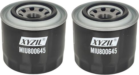 2X Fuel Filter MIU800645 Compatible with John Deere 35D 50D 110 TLB 790 997 1570 1575 1580 1585 1600 2720 3032E 3038E 3120 3320 3520 3720 7200 7200A 7400 7500 7500A 7700 7700A 8000 8000A 1445 in Saudi Arabia