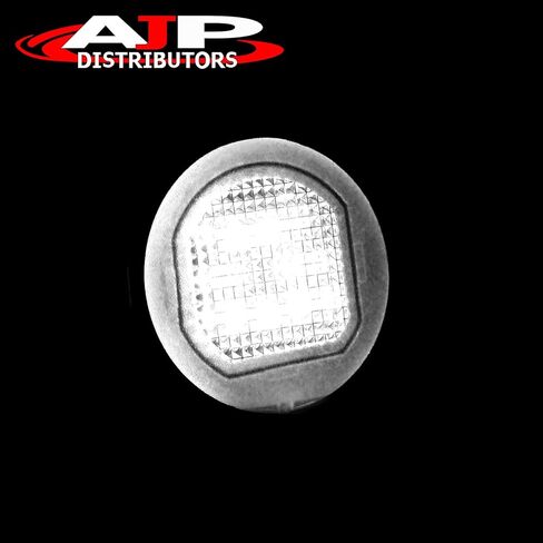 موزعي AJP أبيض SMD LED أسفل المرآة الجانبية مصابيح البركة زوج متوافق/استبدال لسيلفرادو سييرا سوبربان تاهو يوكون XL 2015 2016 2017 2018 2019 2020 2021 15 16 17 18 19 20 21 in Saudi Arabia