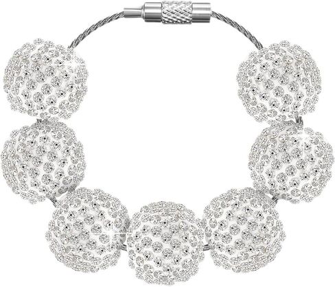 Sureio 16mm Clay Rhinestone Beads Charms for Crafting Accessories Compatible with Bogg Bag Christmas Gift for Mom in Kuwait