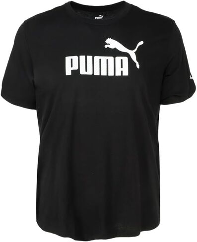 PUMA Mens Linear Gradient Crew Neck Short Sleeve Casual Tops Casual - Black in Saudi Arabia