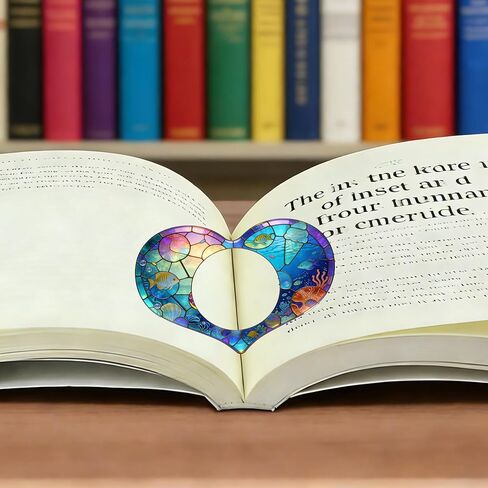 1 قطعة حامل صفحة الكتاب، حامل صفحة كتاب الإبهام، حامل صفحة كتاب أكريليك ناعم خفيف الوزن للقراءة والمعلمين والطلاب ومحبي الكتب والهدايا الأدبية ودودة الكتب - 27 in Saudi Arabia