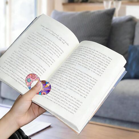 1 قطعة حامل صفحة الكتاب، حامل صفحة كتاب الإبهام، حامل صفحة كتاب أكريليك ناعم خفيف الوزن للقراءة والمعلمين والطلاب ومحبي الكتب والهدايا الأدبية ودودة الكتب - 27 in Saudi Arabia