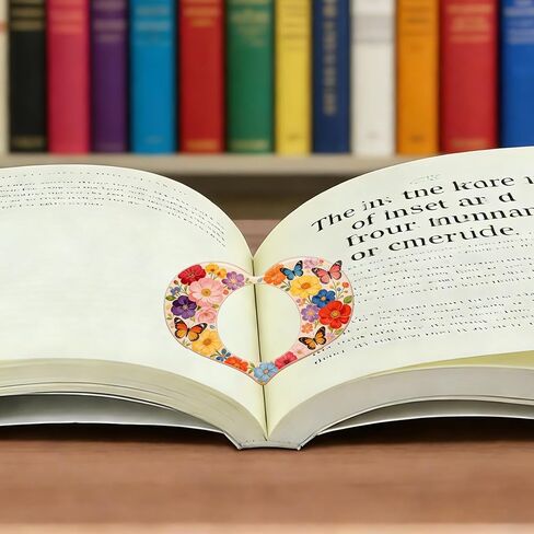 1 قطعة حامل صفحة الكتاب، حامل صفحة كتاب الإبهام، حامل صفحة كتاب أكريليك ناعم خفيف الوزن للقراءة والمعلمين والطلاب ومحبي الكتب والهدايا الأدبية ودودة الكتب - 27 in Saudi Arabia