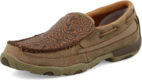 Twisted X Men's 12" Western Work Boot, Square Toe Alloy Toe, Brown & Flash Red, 10 EE in Kuwait