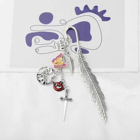 UJIMS Quick-Silver Romance Inspired Gift Butterfly OSHA Bookmark Smut Lover Gift in Saudi Arabia