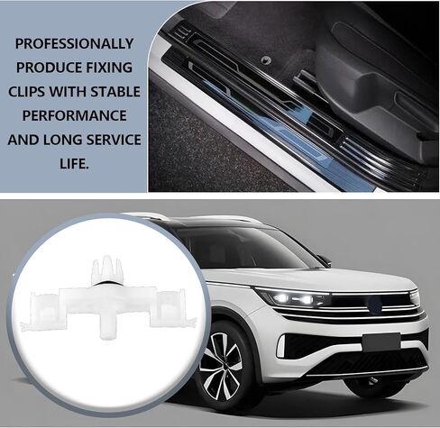 ECSiNG 20 قطعة من مشابك تقليم الجسم قطعة بديلة 7L0853547A 95555954700 متوافقة مع VW Touareg المتوافقة مع Porsche Cayenne 2002-2010 in Saudi Arabia
