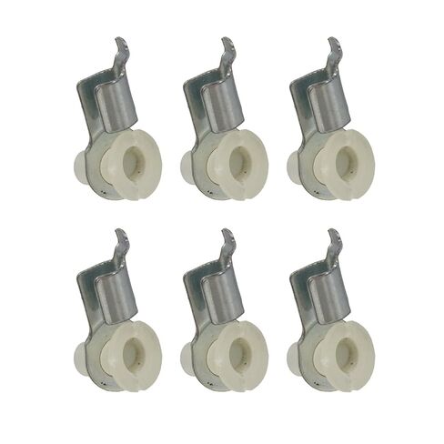 Door Lock Latch Rod Retainer Clips (Set of 6) for 1965-1966 Ford Mustang in Kuwait