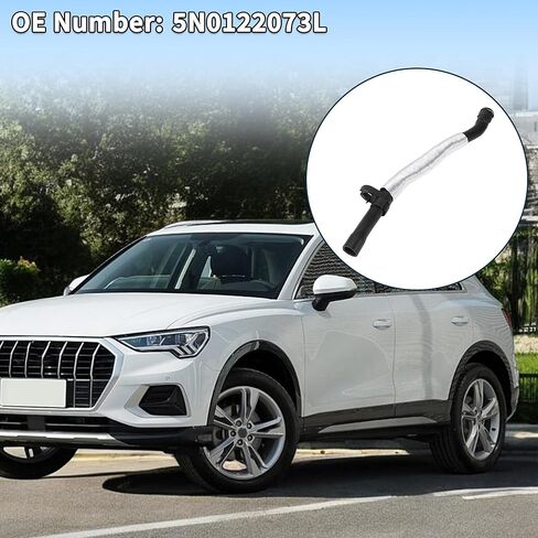 Radiator Hose for Audi Q3 2011-2018 Rubber 1 Pcs Coolant Pipe in Saudi Arabia