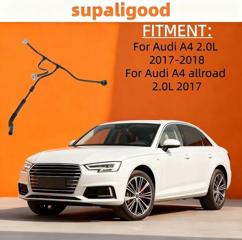 Engine Upper Coolant Reservoir Hose Replacement for Audi A4 S4 S5 Allroad 2.0L 2017-2018, No. 8K0121081BK Automotive Radiator Overflow Hoses (1pcs) in Kuwait