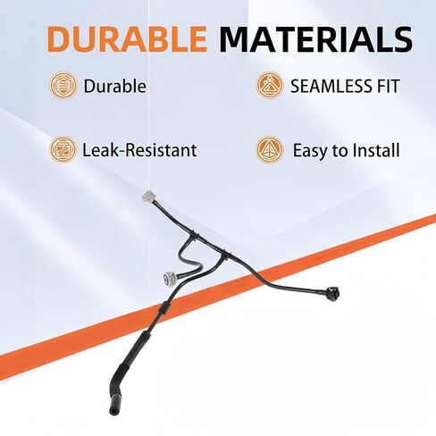 Engine Upper Coolant Reservoir Hose Replacement for Audi A4 S4 S5 Allroad 2.0L 2017-2018, No. 8K0121081BK Automotive Radiator Overflow Hoses (1pcs) in Kuwait