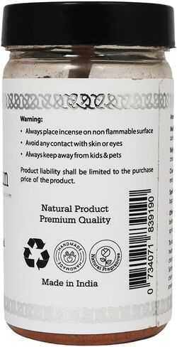 مسحوق بخور Vrinda® Negative Be Gone Premium - لجميع الطقوس، 50 جم، صنع في الهند، مسحوق تلطيخ، الفودو، القلنسوة، الوثنية والويكان in Saudi Arabia