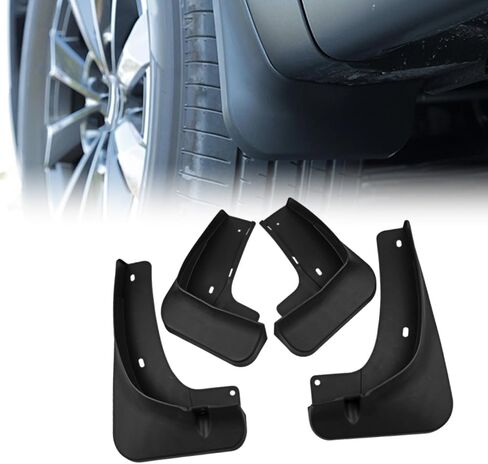 MACHSWON Mud Flaps Fender Splash Guards with Screws, Front Rear Wheel Fender Accessories Compatible with Mazda CX-50 VA CX50 CX 50 2023-2025, Black, 4 pcs in Saudi Arabia
