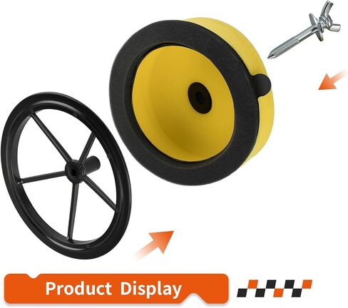 Air Filter + Guide Holder w/Wingnut For Honda Expert 80 CR80R/RB CR85R CR85RB 1996-2007 in Saudi Arabia