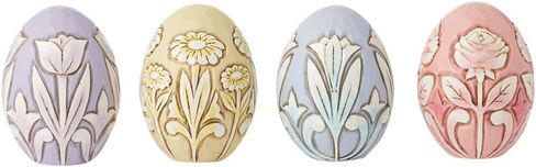 مجموعة Enesco Jim Shore Heartwood Creek السنوية العشرين لعيد الفصح وتمثال بيض عيد الفصح مكونة من 5 قطع - تماثيل مصنوعة يدويًا من الراتنج الحجري لديكور المنزل، 8.46 بوصة in Saudi Arabia