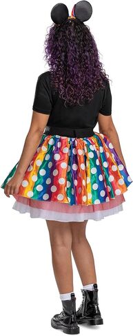 Disney Pride Minnie Mouse Costume, Official Disney Costume Tutu with Minnie Ears Headpiece in Saudi Arabia