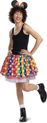 Disney Pride Minnie Mouse Costume, Official Disney Costume Tutu with Minnie Ears Headpiece in Saudi Arabia