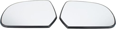 Pair Left and Right Side Rearview Non-Heated Mirror Glass with Backing Plate for Nissan Versa 2012-2014 Versa Note 2014 in Saudi Arabia