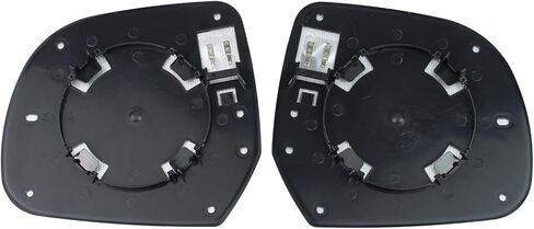 Pair Left and Right Side Rearview Non-Heated Mirror Glass with Backing Plate for Nissan Versa 2012-2014 Versa Note 2014 in Saudi Arabia