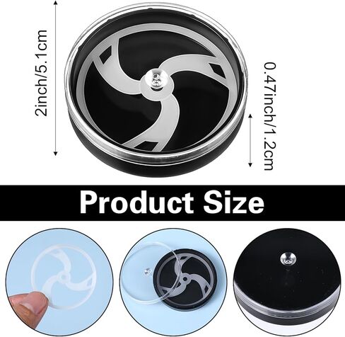 Hecila 4Pcs Portable Watch Dial Storage Box Watch Storage Box Dust-Proof & Scratch-Proof Protection Organizer Watches Holder Organizer Watches Movement Holder Supplies Holders Supplies Travel Case in Saudi Arabia