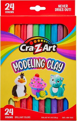 Cra-Z-Art Modeling Clay, 17.5 oz, 24 Count (10901) in Kuwait