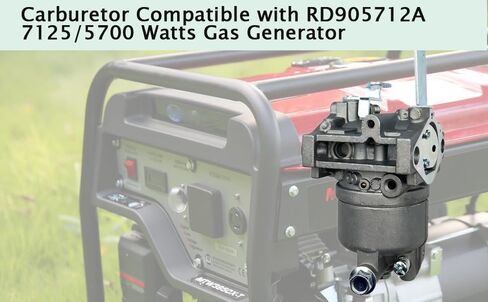 Carburetor Compatible with RD905712A 7125/5700 Watts Gas Generator Replacement Carb in Saudi Arabia