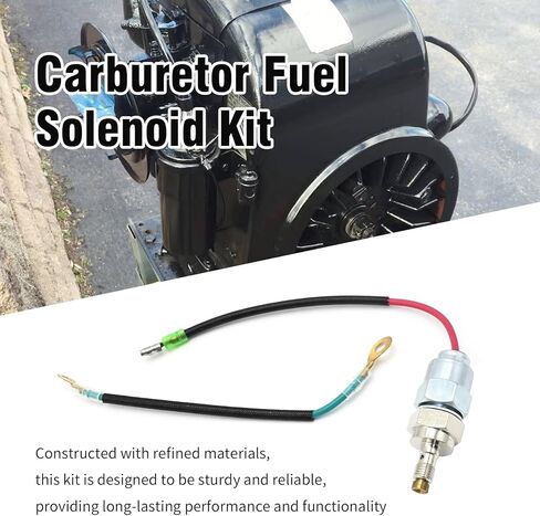 2404120-S Carburetor Fuel Solenoid Kit, Replacement for Kohler CV17-25 CV620-740 Models, Replaces 2475722 2475515 2475722-S in Saudi Arabia