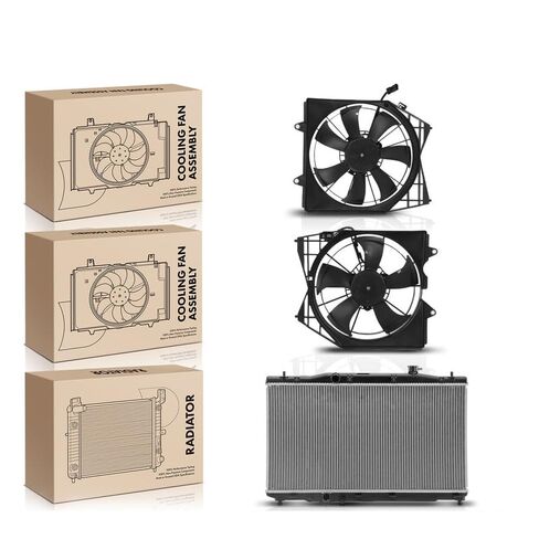 Replacement Parts for Radiator&2X Cooling Fan Assembly Kit for Honda Accord 2018-2022 L4 1.5L 2.0L Mod-A58PP-41115 in Saudi Arabia