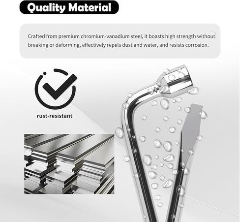 Aokdom L-Type 19mm Lug Wrench for Car,Dual-Head Heave Duty Lug Nut Wrench with Screwdriver/Pry Tool & Socket Wrenches,Universal Tire Lugs Wrenches Automotive Tools for Tire Repair in Saudi Arabia