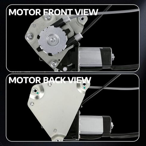MOCA 2 Pcs Rear Left Right Power Window Regulator w/Motor Fit 2002-2005 for Jeep Liberty 2.4L, 2005-2006 for Jeep Liberty 2.8L, 2002-2007 for Jeep Liberty 3.7L in Saudi Arabia
