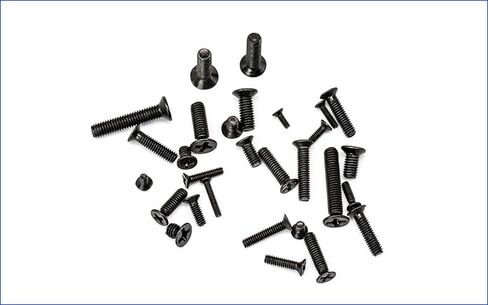 1000PCS M1 M1.2 M1.4 M1.7 Phillips Round Head Self Tapping Small Screw Micro Screws Electronic Small Black Bolts Wood Screws Kit in Kuwait