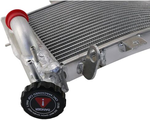 Direct Radiator Replacement for 2008-2012 Suzuki Hayabusa GSX1300R GSX1300RZ 2009 2010 2011 Aluminum in Kuwait