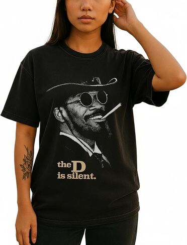 Django Unchained Tee – Tarantino Shirt for Film Lovers – Retro Grindhouse Western – Revenge Movie Gift in Saudi Arabia