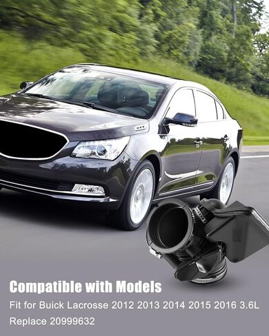 20999632 خرطوم آخذ للهواء الأنابيب صالح ل بويك لاكروس 2012 2013 2014 2015 2016 3.6L تدفق الهواء موصل القناة مع O-حلقة المشابك in Kuwait