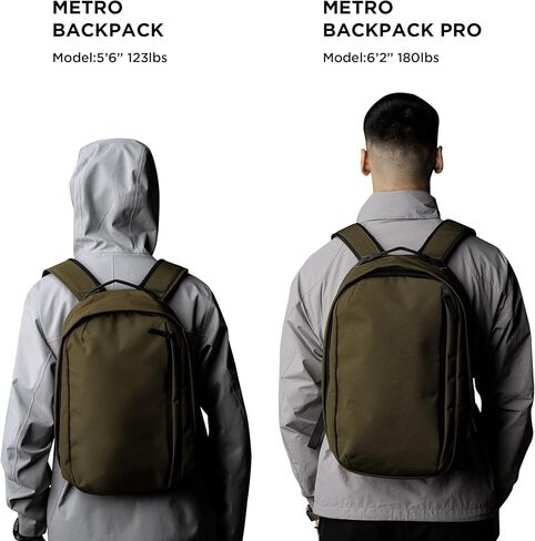 ALPAKA Metro Backpack Pro and Zip Pouch - Fits 15.6" Laptop Business Travel Backpack with YKK Zippers, MOD Key Leash & Luggage Pass-through, RFID-Blocking Small Cash and Card Zip Wallet with YKK Zipp in Kuwait