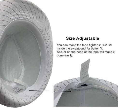 2 Pack 1920S Gangster Mob Boss Costume Pinstripe Fedora Hat Men Women(Black/Black) in Kuwait