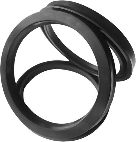 2PCS Black Hydraulic Cylinder Oil Seal Ring Nitrile Rubber Cylinder Seal Ring Thickness(11.2x19.2x5mm 2PCS) in Kuwait